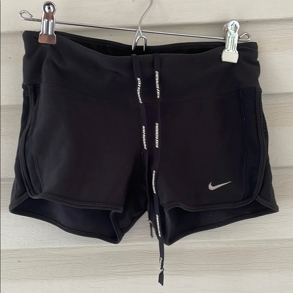 Nike running shorts spandex black